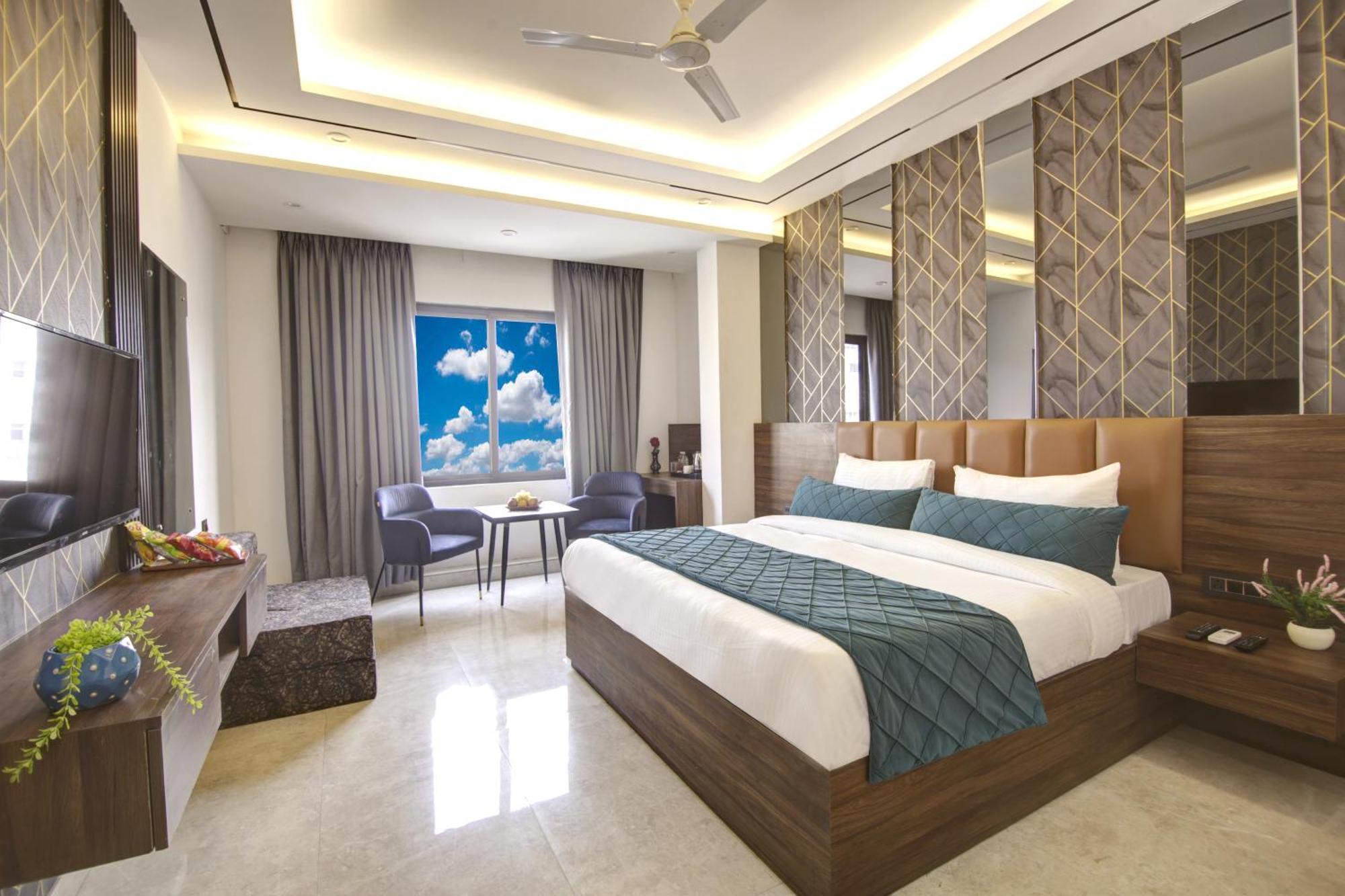 Hotel Hsp Plaza Új-Delhi Kültér fotó